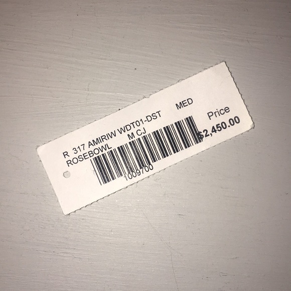 100% Authentic Amiri Denim Jacket ๐ - Picture 5 of 7